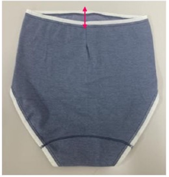 ゴム不使用で締めつけず、ずり上がらない秘密