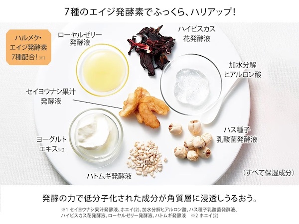 7種のハルメク・エイジ発酵素