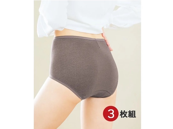 ヒップをしっかり包み込む「やわらかフィットショーツ」で快適に