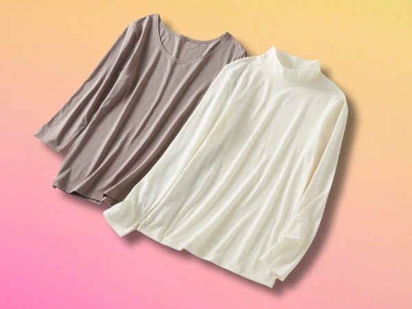 【検証】「ムレずにぬくもり綿混インナー」の生地当てに挑戦！