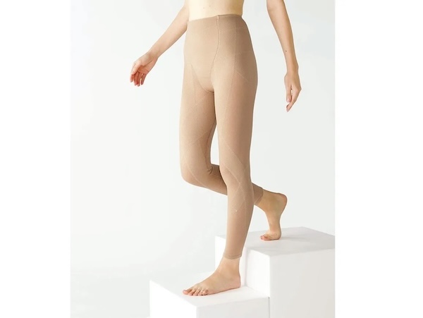 「ハルメク　健康サポート・バランスサポートスパッツ　ロング丈（通年用）」