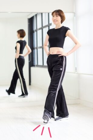 “内側重心”が身につく歩き方、簡単レッスン