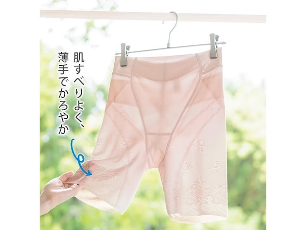 肌すべりがよく、薄手でかろやか