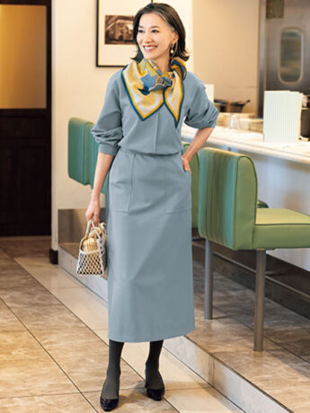 「外では暖かく、室内でも巻いたままにできる」が理想