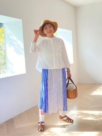 【ルール4】コンパクトだから、どんなスカートにも合わせてもOK！