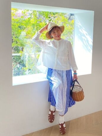 【ルール4】コンパクトだから、どんなスカートにも合わせてもOK！