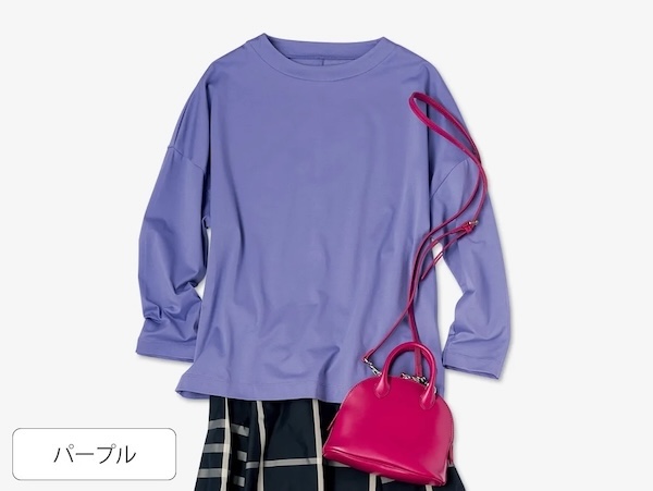 単体でもボトムスと合わせやすいバランス