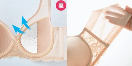 ポイント③：締めつけ感なし！　ノンワイヤーのような快適さ