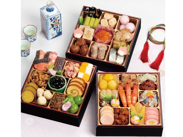 千賀屋謹製 迎春おせち料理「おもいやり」和風三段重