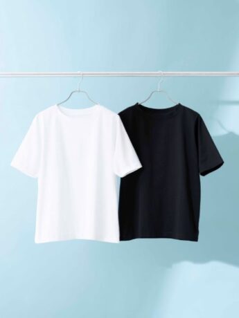 今回の記事で着回したのは、人気の「汚れにくい白Tシャツ」！