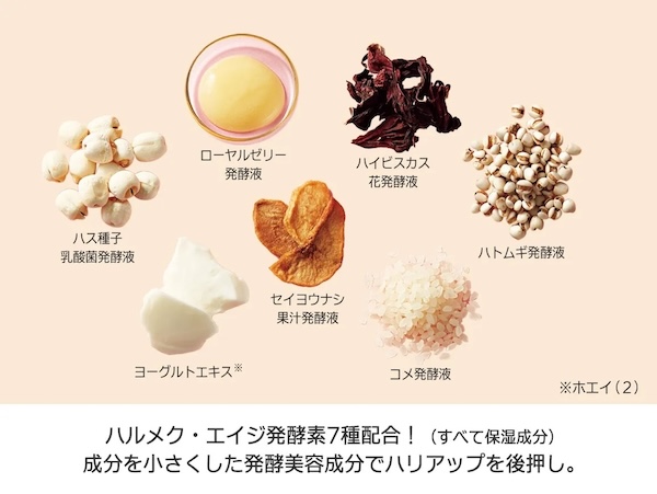 7種のハルメク・エイジ発酵素