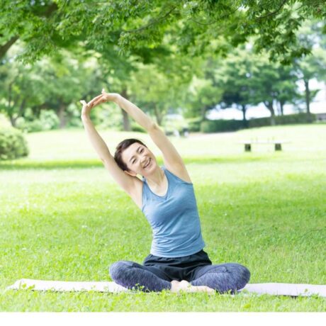 股関節 のストレッチ